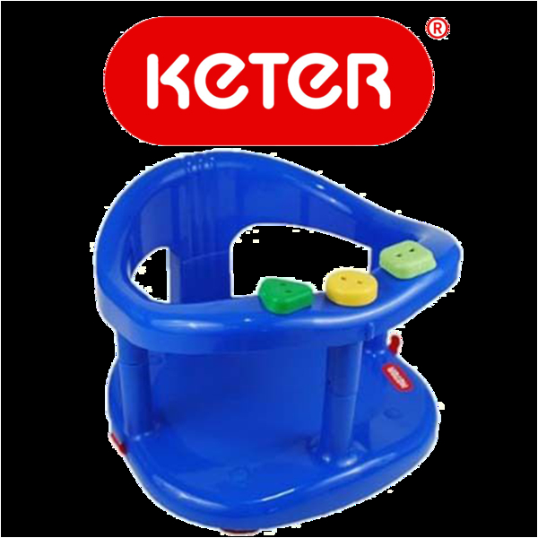 keter baby bathtub seat dark blue