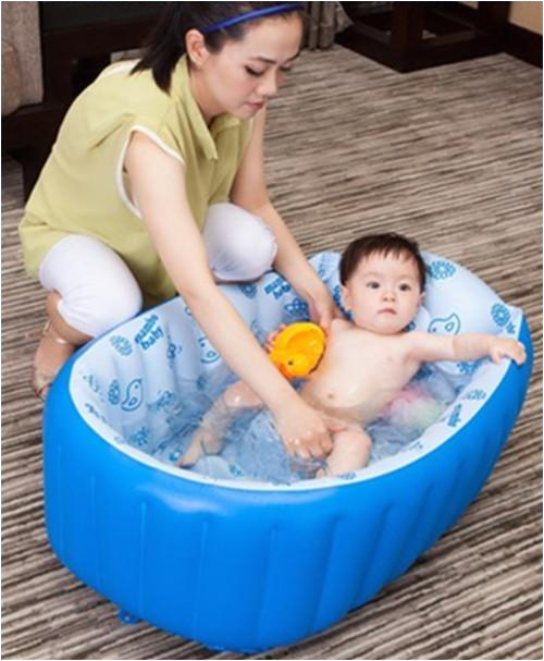 Baby Bath Tub 1 Year Old 2017 Inflatable Baby Bathtub Newborn Supplies Bath Tub