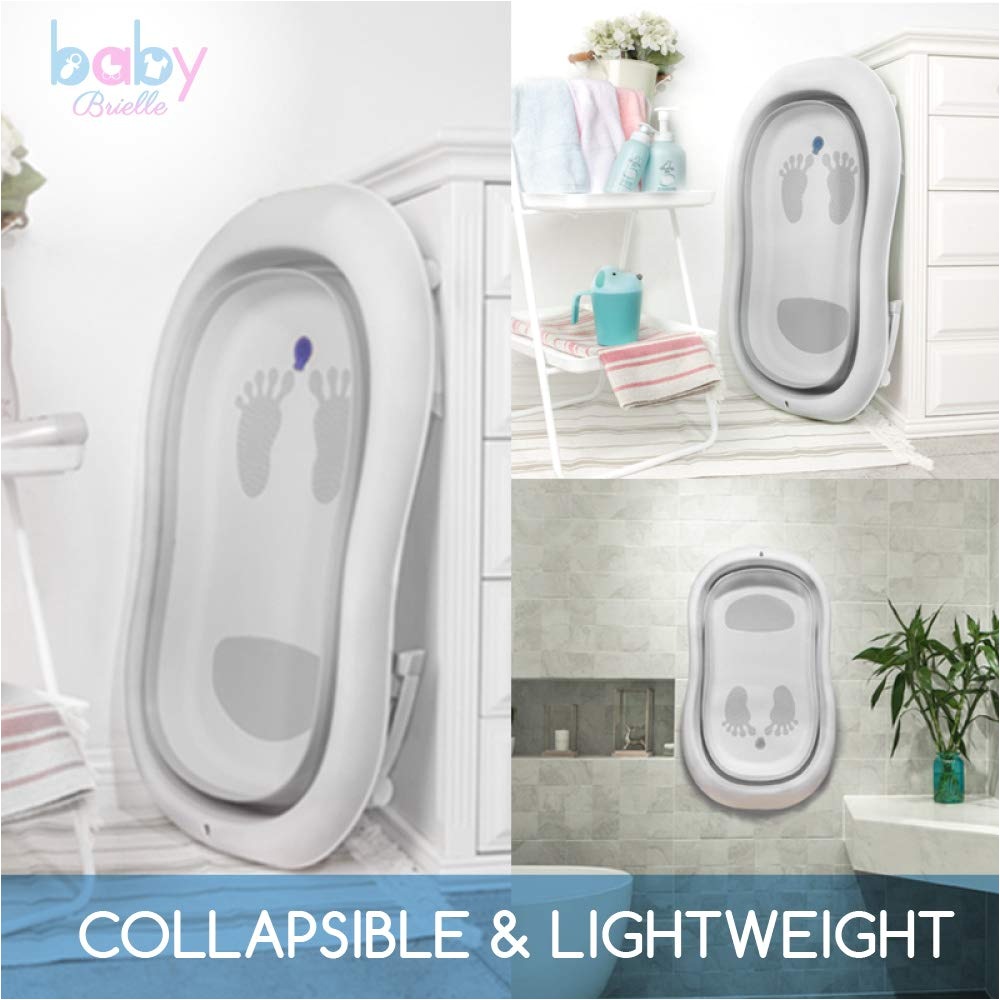 Baby Bath Tub 3 In 1 Baby Brielle 3 In 1 Portable Collapsible Temperature
