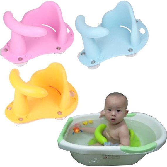 Baby Bath Tub for 1 Year Old Baby Infant Kid Child toddler Bath Seat Ring Anti Slip