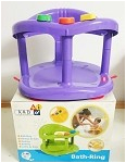 Keter Baby Bath Tub Ring Seat Color PURPLE p 12