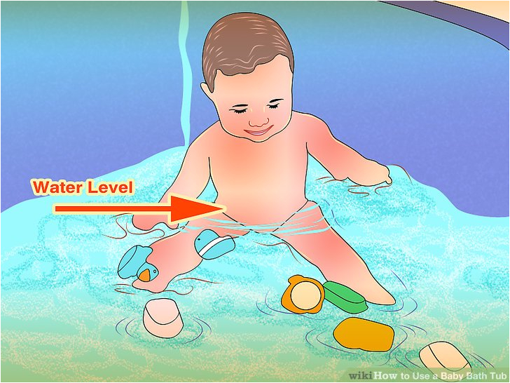 Baby Bath Tub Uses How to Use A Baby Bath Tub 12 Steps with Wikihow