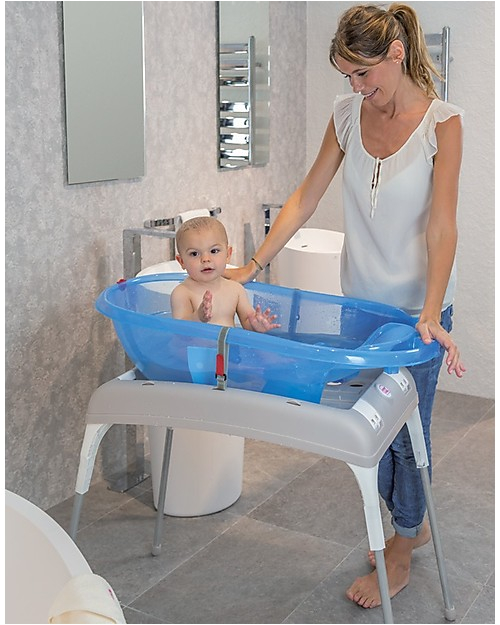 okbaby bath stand for laguna onda onda evolution baby bathtub funnel kit included P