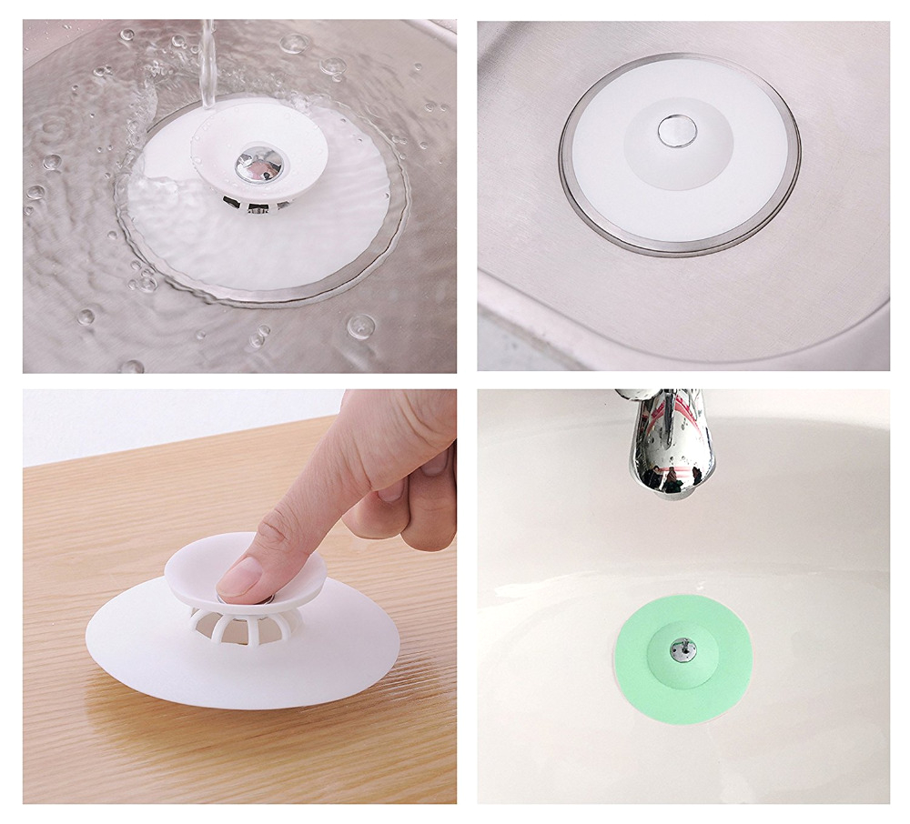 shower drain stopper silicone plug for shower bathtub