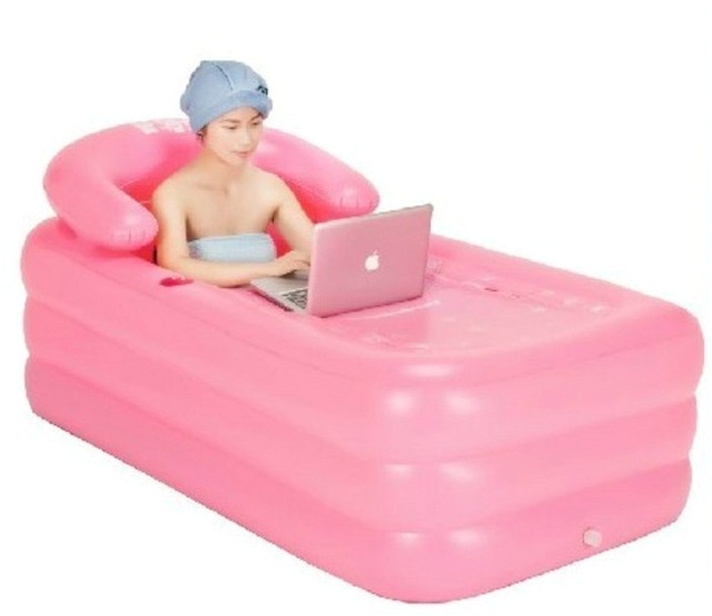 Baby Bath Tub with Feet 2014 wholesale&retail Adult Inflatable Pool Spa Folding