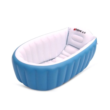 Baby Bath Tub with Pump Baby Bathtub Inflatable Bathing Tub Collapsible Air
