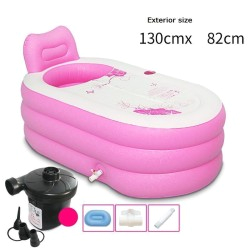 inflatable bathtub pedicure foot shampooer piscina sauna adult baby spa banheira tub