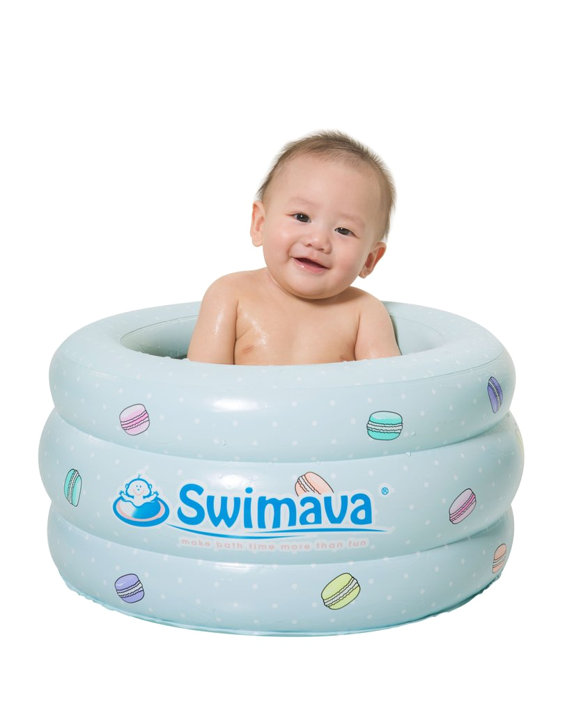 p3 swimava le macaron mini baby bathing tub