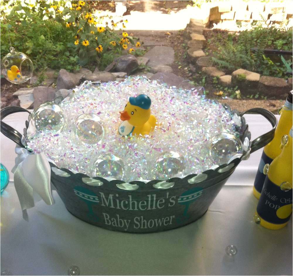 Baby Bathtub Bubbles Bubbles Baby Shower Party Ideas 1 Of 8
