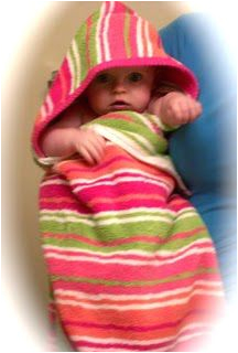 kids hooded towel tutorial