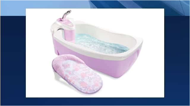 baby bathtub recall due to impact and drowning risks