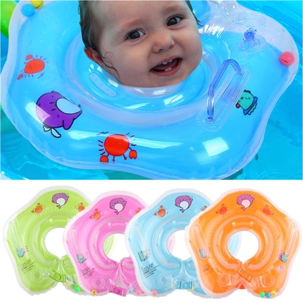 Baby Bathtub Float Baby Infant Swimming Pool Bath Neck Floating Inflatable