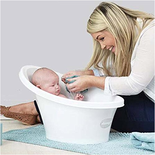 shnuggle baby bath tub pact support seat makes bath time easy 0 12m grey