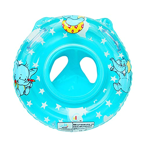 sealive childbaby inflatable safety seat float ring raft chair pool swimming toy with handleusefulfunny in the bathtub at home blue pink