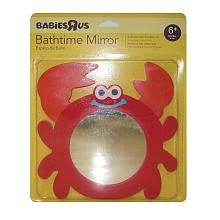 Baby Bathtub Mirror Babies R Us Bath Animal Foam Mirror – Crab – Pro Parent Supply