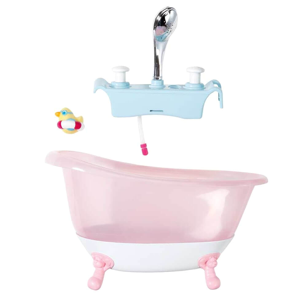 baby born interactive bathtub with foam