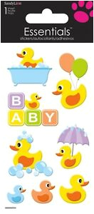 Baby Bathtub Stickers Scrapbooking Crafts Stickers Sandylion Baby Bath Yellow
