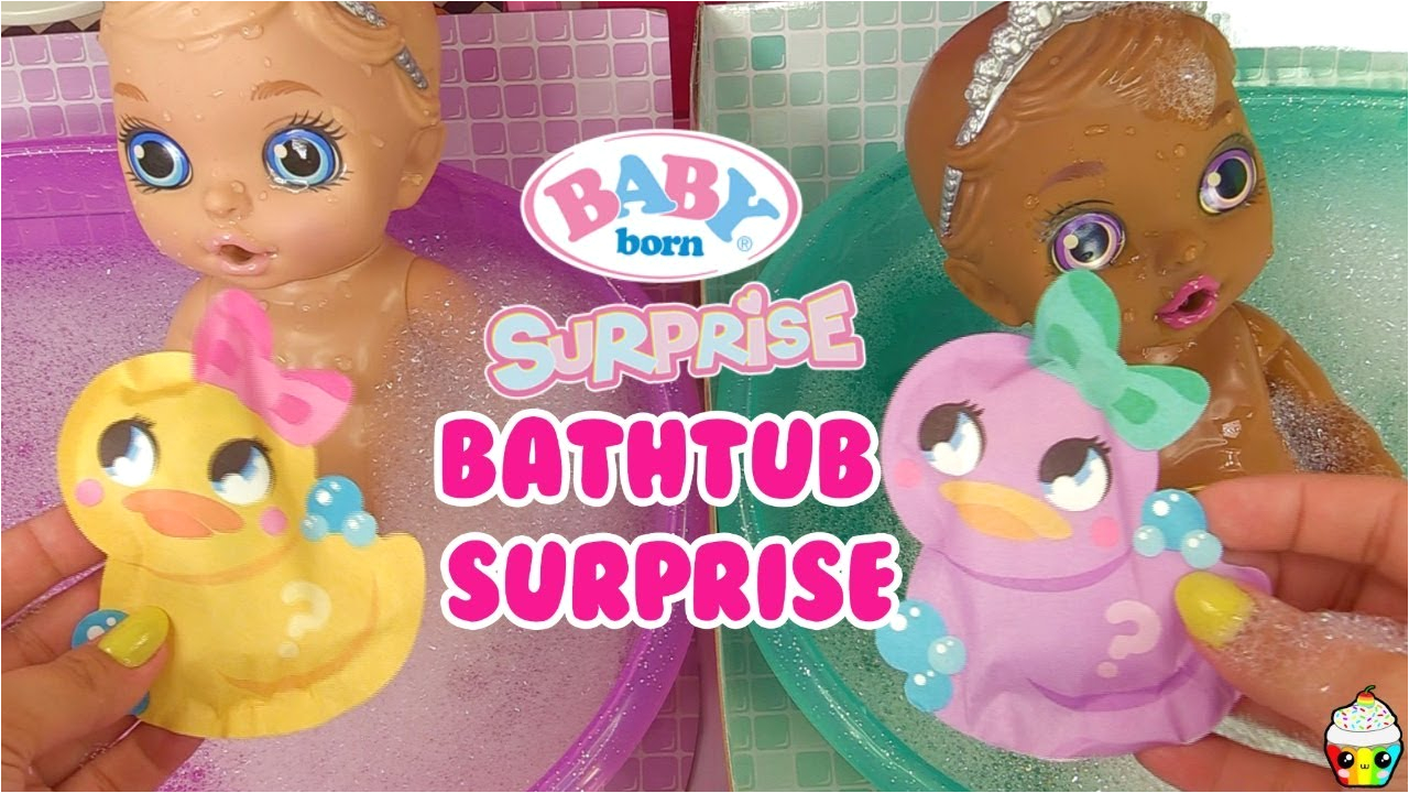 Baby Bathtub Surprise Canada Baby Born Surprise Bathtub Surprise Color Change Hair