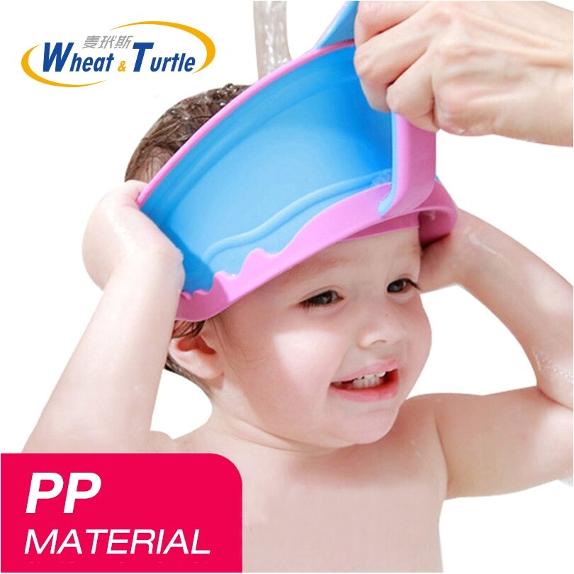 hair wash shampoo shield shield waterproof splashguard for infant children baby baby kids bath visor hat adjustable baby shower protect cap