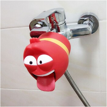 larva island bath toy fun water saver baby kids washbasin shower faucet extender