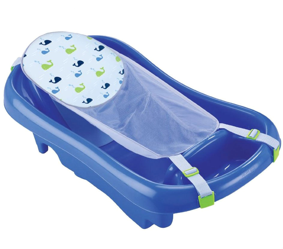 deluxe newborn toddler tub blue baby bath tub wsling p 2879