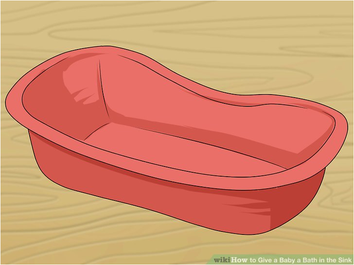 Baby Bathtubs for Sink 3 Ways to Give A Baby A Bath In the Sink Wikihow