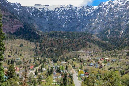 Location DirectLink g d i Perimeter Trail Ouray Colorado