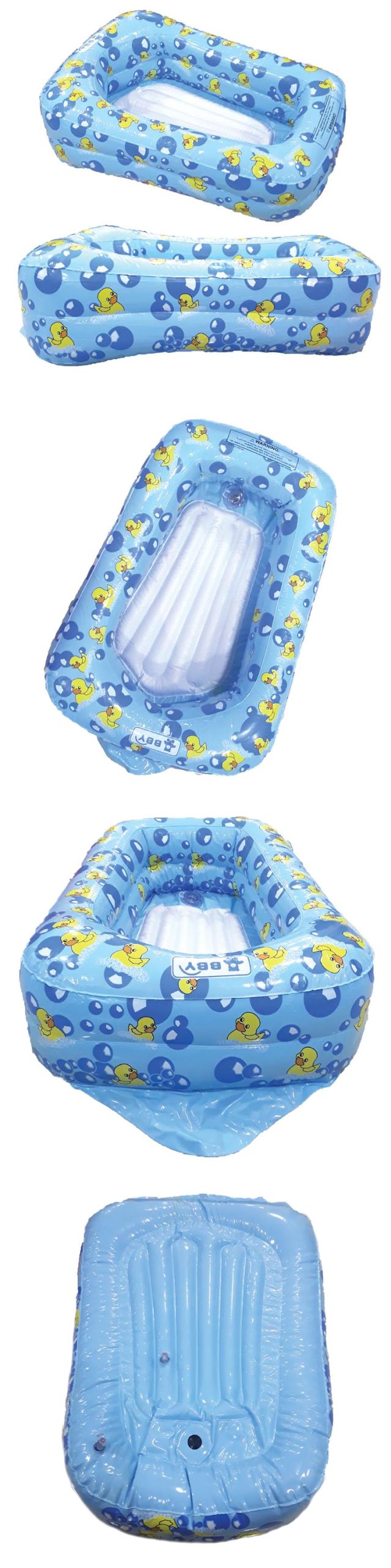 baby inflatable bath tub padded space safe fortable mini pool duck tar online 2020 07 Sale P
