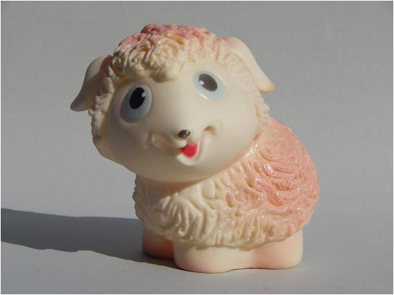 soviet rubber toy rubber sheep baby bath