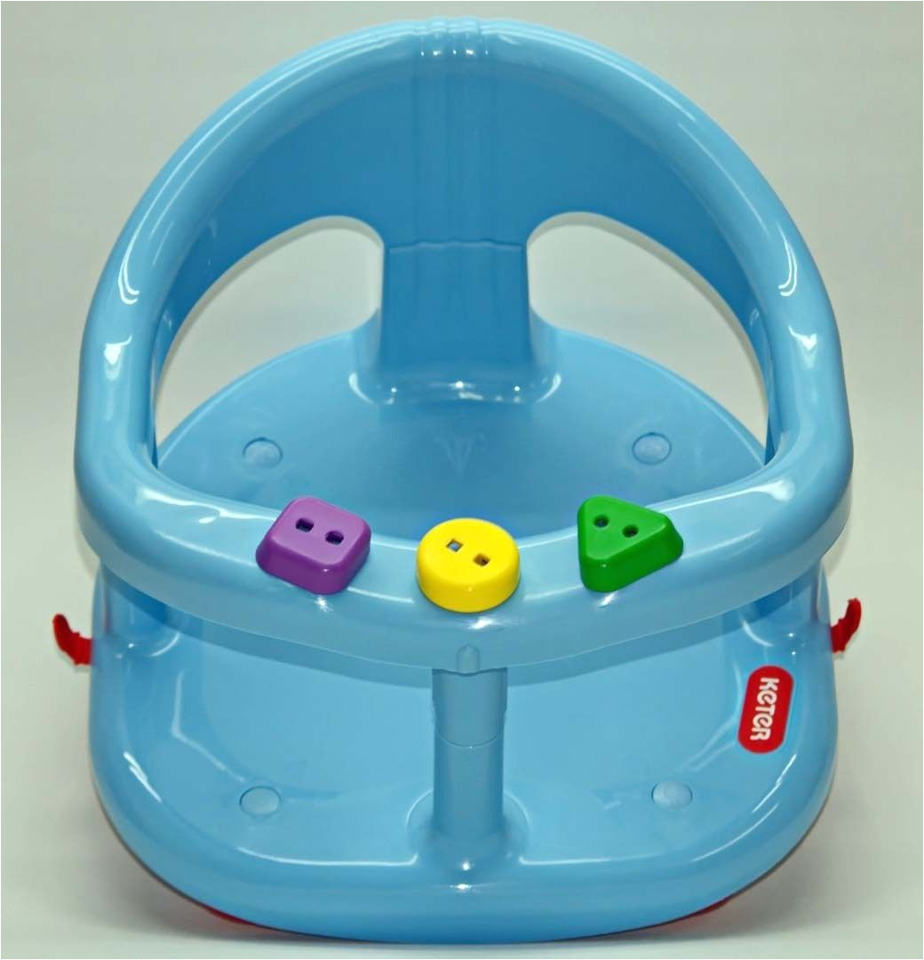 Baby Seat In Bath Tub Infant Baby Bath Tub Ring Seat Keter Blue Fast Shipping