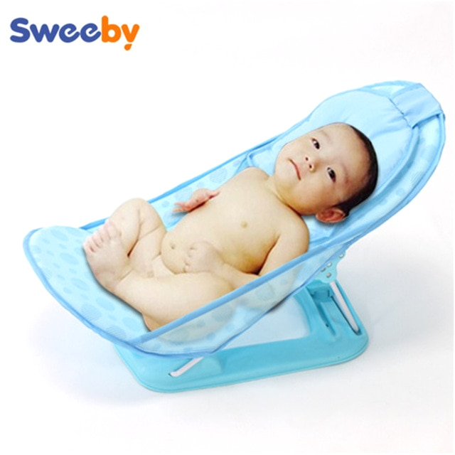 Baby Seats In Bath 2017 New Plastic Folding Baby Bath Seat Bath Chair Bathtub