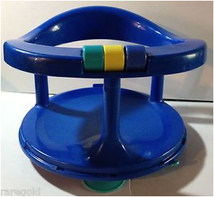 Safety 1st Bathtub Baby First Bath Seat Swivel Chair Ring w Suction Cups Infant