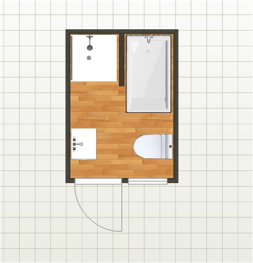 can an alcove tub be installed with most of it behind a wall