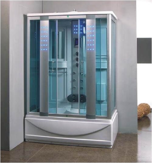 munderin 1350mm x 800mm steam shower bath enclosure cabin 332 p