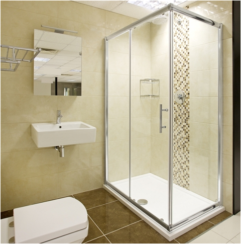 helene sliding door shower enclosure