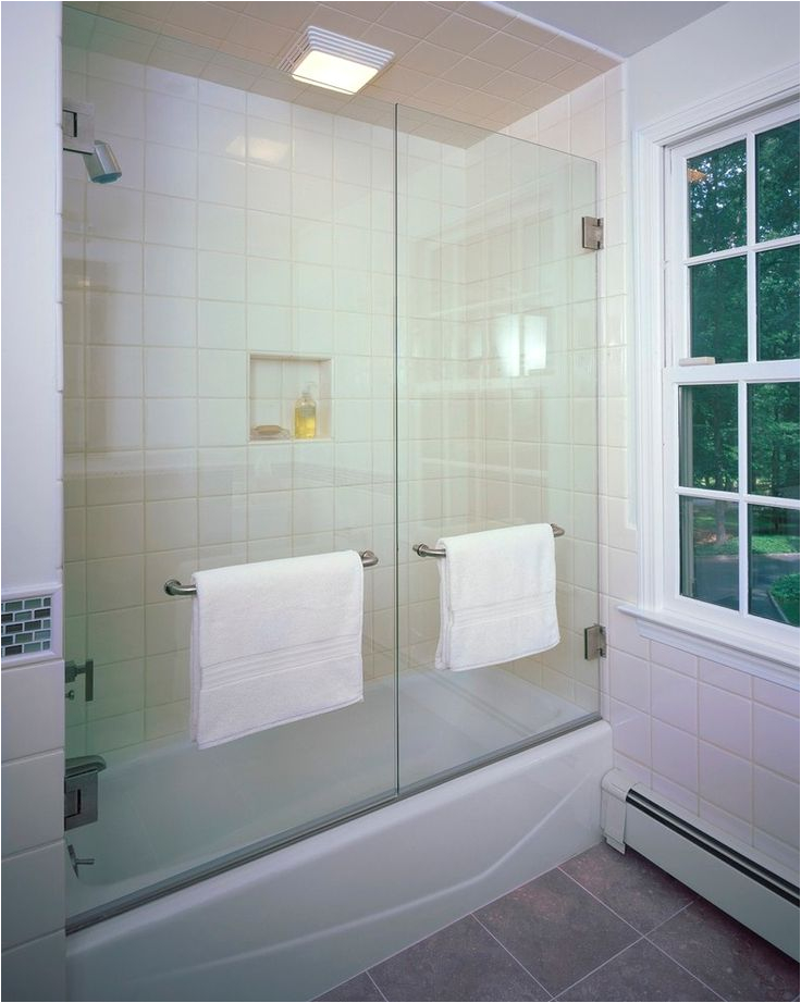 Bathtub Enclosures with Window Good Looking Tub Enclosures In Bathroom Contemporary with