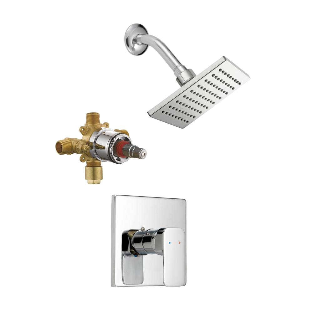 Bathtub Faucet Remodel Kit Design House Karsen Single Handle 1 Spray Tub and Shower