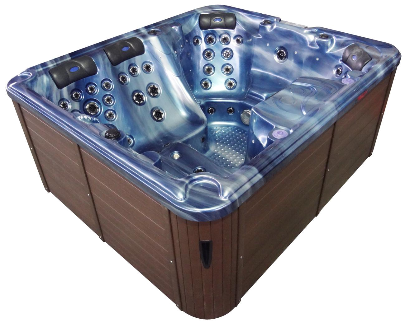 China Hot Sale Massage Outdoor SPA Balboa System Hot Tub Jacuzzi Function Low Price