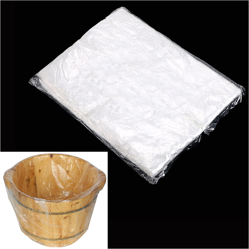 Bathtub Liner Bags 90 Pcs Disposable Foot Tub Liners Bath Basin Bags for Foot