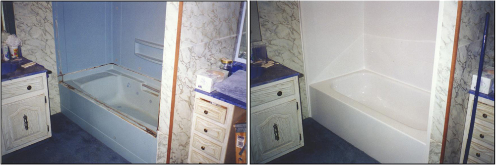 Bathtub Liner before and after Bathroom Remodeling In Salt Lake City and Bountiful Ut