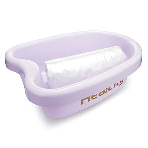healcity plastic foot basin for detox foot spa bath tub with 100 liners
