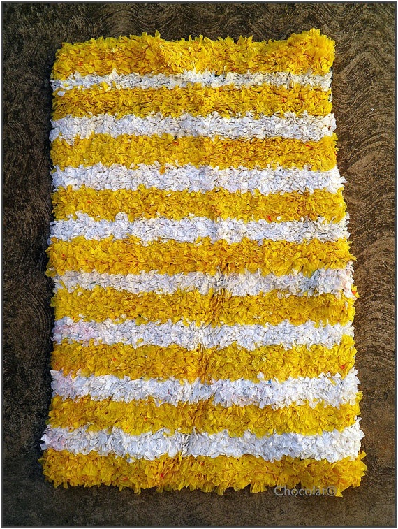 Bathtub Plastic Bag Bath Mat Crocheted Plastic Bags