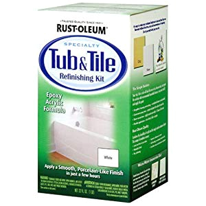 Bathtub Reglazing Epoxy Rust Oleum Tub and Tile Refinishing 2 Part Kit