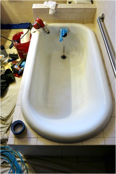 Bathtub Reglazing Fumes toxic My Bathtub Refinishing Project