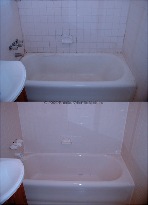 Bathtub Reglazing Jersey City before & after Bathtub Refinishing – Tile Reglazing