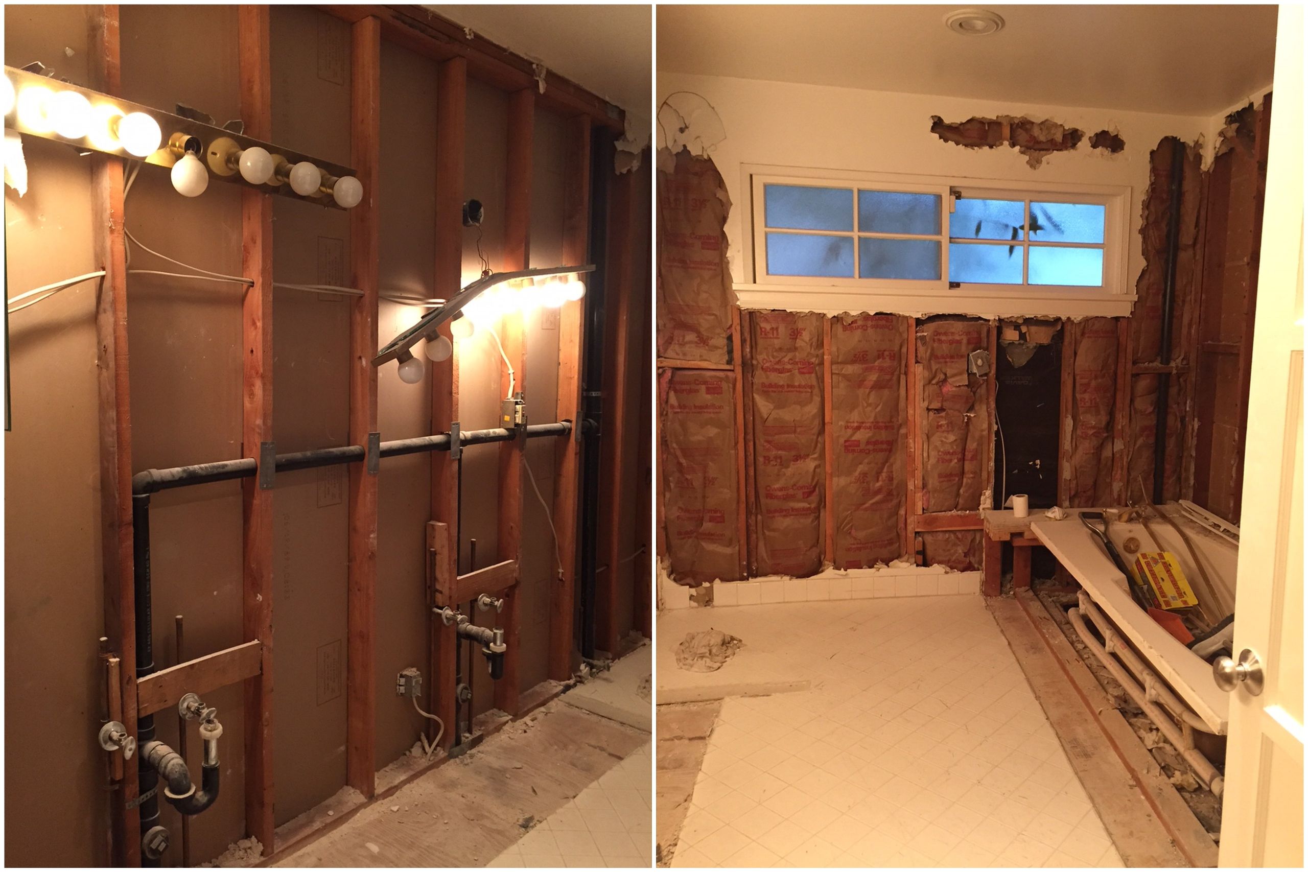 master bathroom renovation