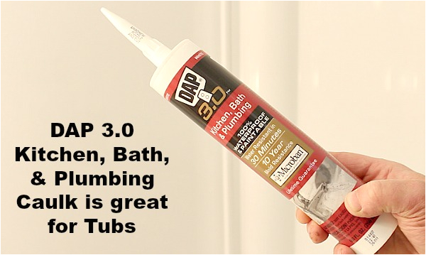 how to caulk a bathtub beautiful results