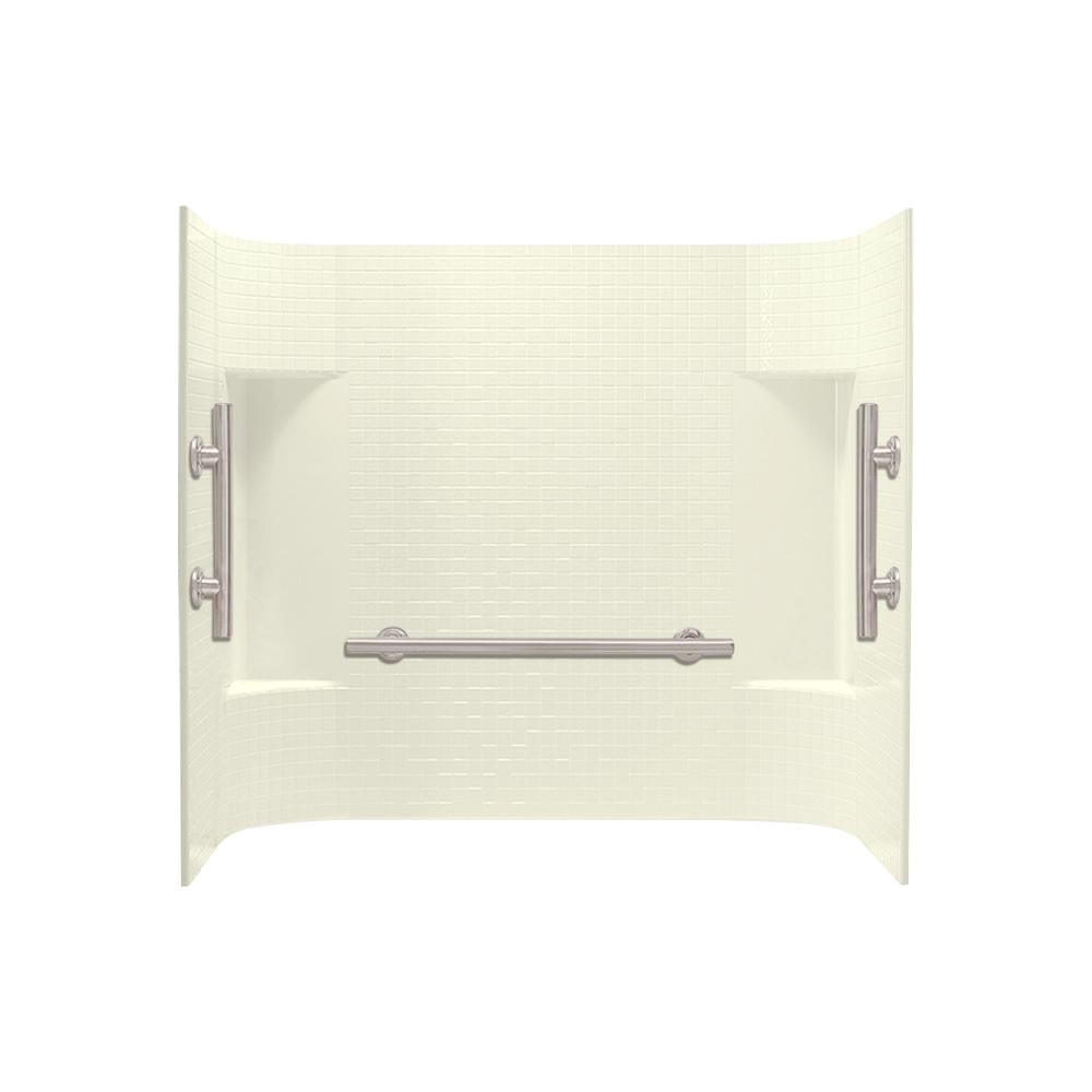 Bathtub Surround Direct to Stud Sterling Accord 32 In X 60 In X 56 25 In 3 Piece Direct