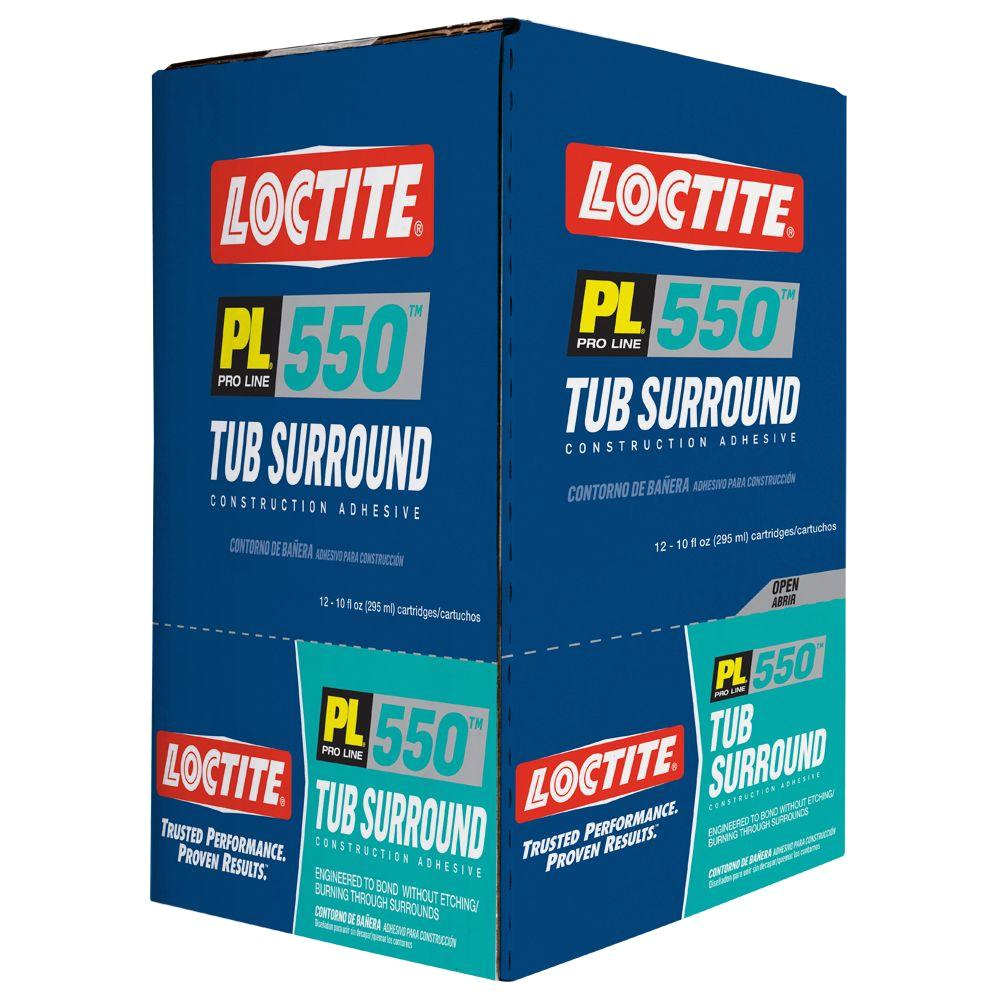 Bathtub Surround Glue Loctite Pl 550 10 Fl Oz Tub Surround Adhesive 12 Pack