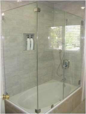 one piece bathtub shower